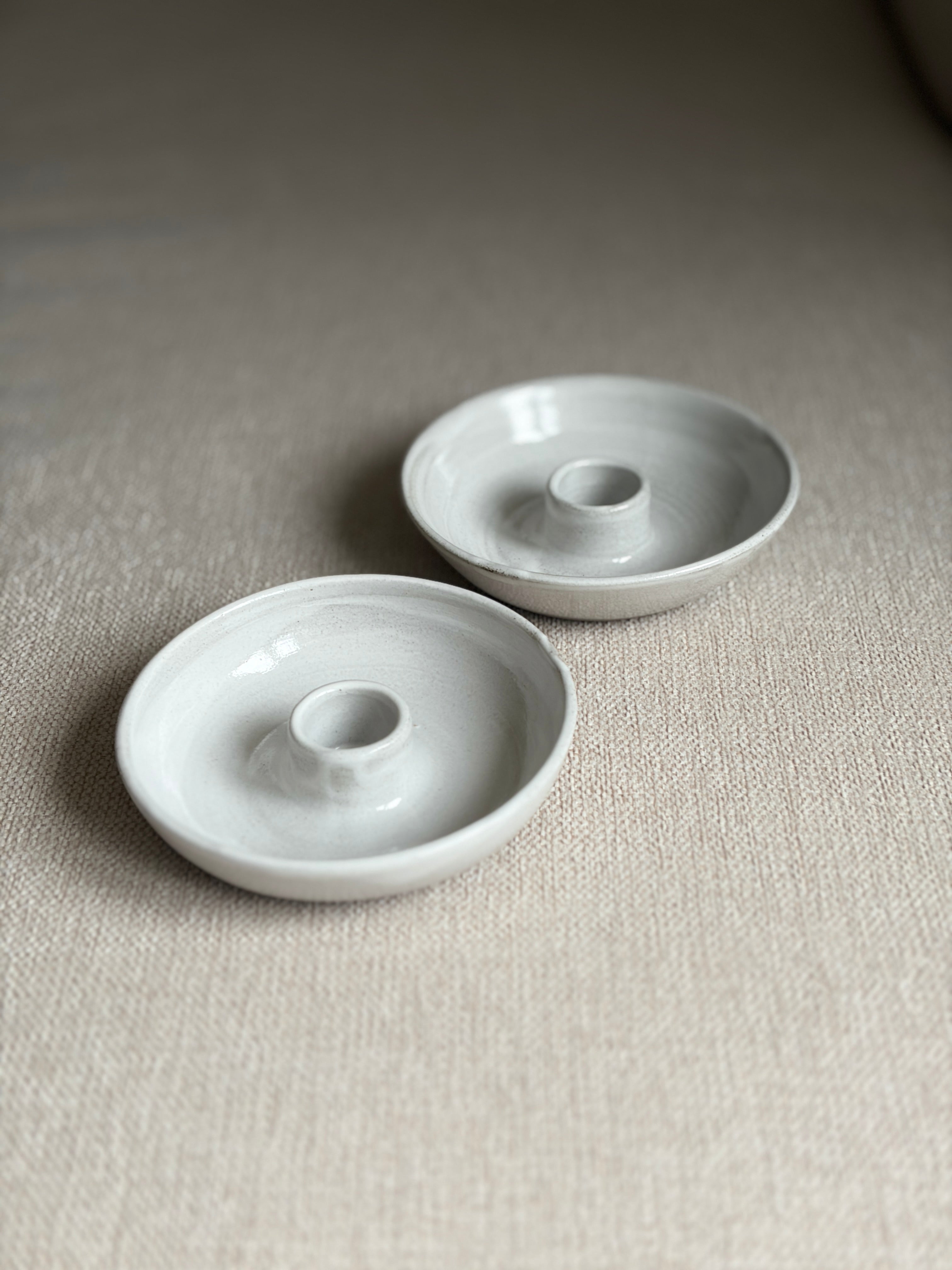 Kerzenhalter – Weiß