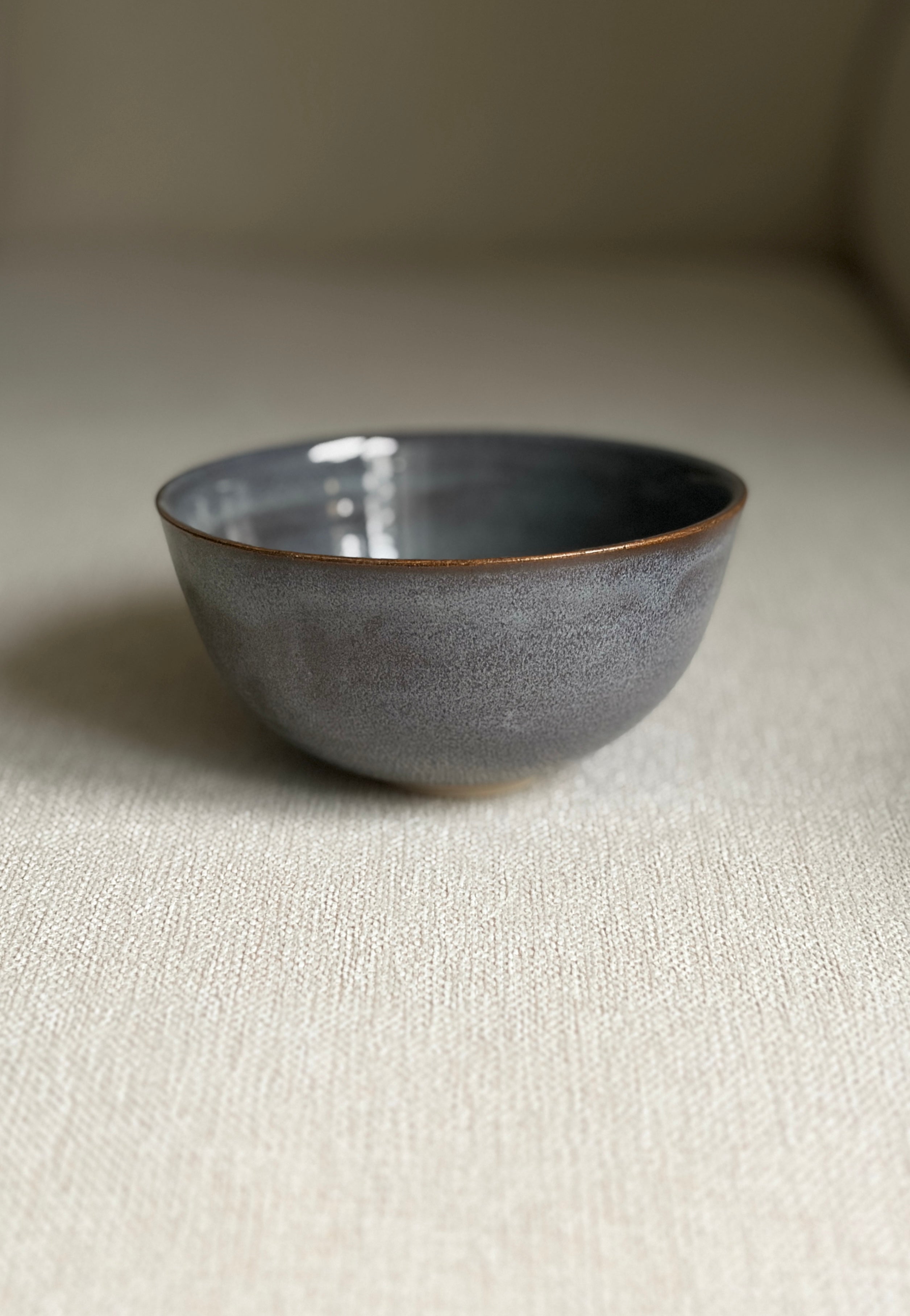 Müslischale – Graublau